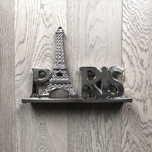 2/$15 Home Decor Paris Silver Object Ornament